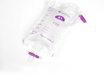 

sterile urine bag A one-time drainage bag Anti regurgitation 1000ml 50pcs free shipping