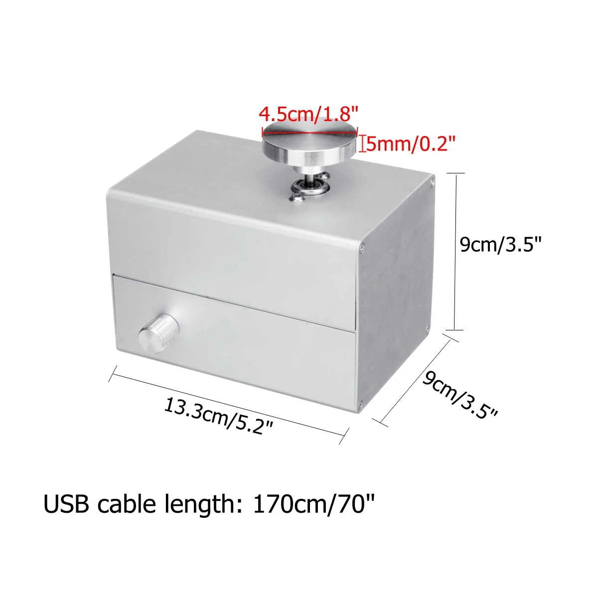 5V USB Алюминий сплава пальца мини гончарный круг Керамика машина 4,5 см проигрыватель ручка Плавная Скорость изменения