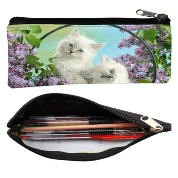 

New Style Printing Pet Cat Women Coin Purses for Kids Baby Pen Bags Unicorn Boys Key Wallet Lovely Children Change Purse Gift