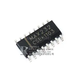 MAX232CSE 2/2 трансивер полный RS232 16-SOIC