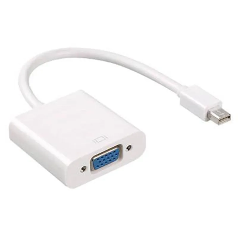 

minidp TO vgaMini DisplayPort To VGA Adapter Cable Male To Female Thunderbolt Converter For MacBook Projector pc MINI DP TO HDMI