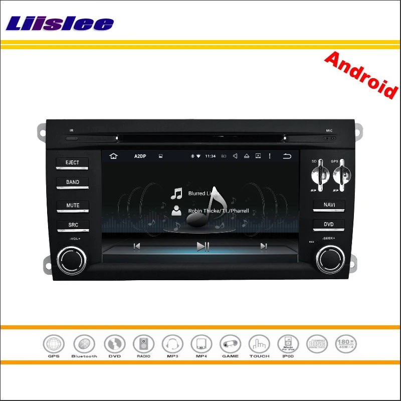 Best Liislee Car Android Multimedia For Porsche Cayenne 2003~2010 - Stereo Radio CD DVD Player GPS Map Nav Navi Navigation System 4
