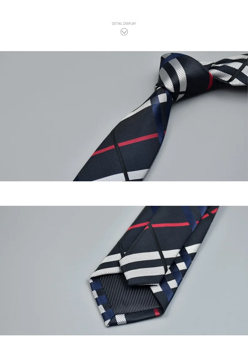 Высокое качество мужской галстук 6 см обтягивающие галстуки свадебное платье мужские галстуки плед cravate бизнес pour homme rouge slim