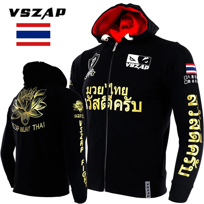 Толстовка с длинным рукавом VSZAP BUILT 2 FIGHT MMA fight Muay Thai, Рубашка mma, одежда mma, толстовка с эластичным офсетным принтом