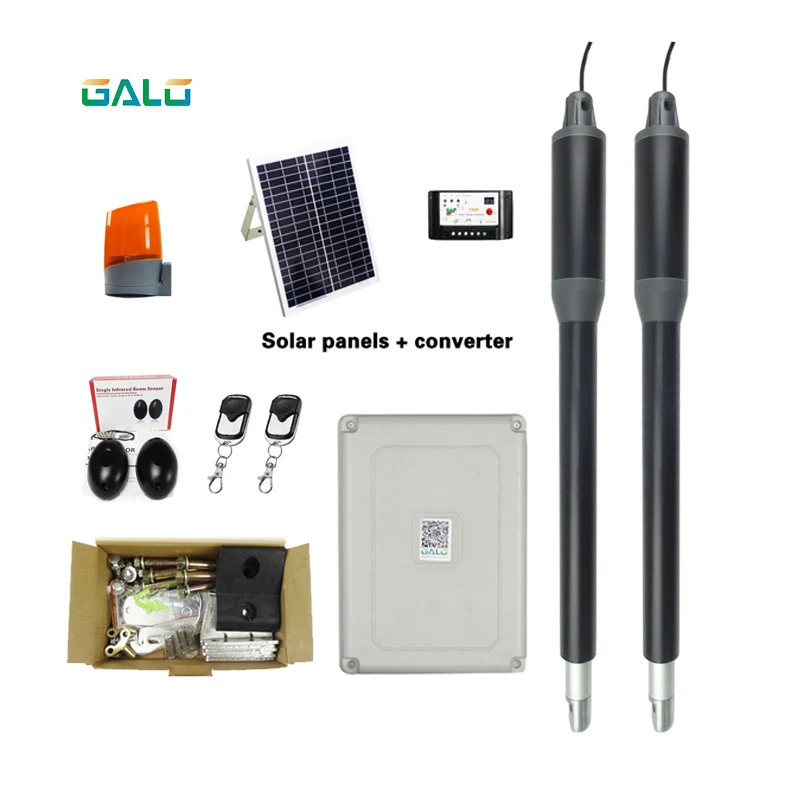 

AC220V Linear Actuator Worm Gear Automatic Swing Gate Opener (photocells, lamp,button,gsm,keypad optional)