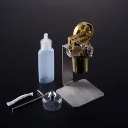 Стерлинг модель с паровым двигателем мини медь котел небольшой паровой двигатели для автомобиля алкоголь лампы Отопление модель