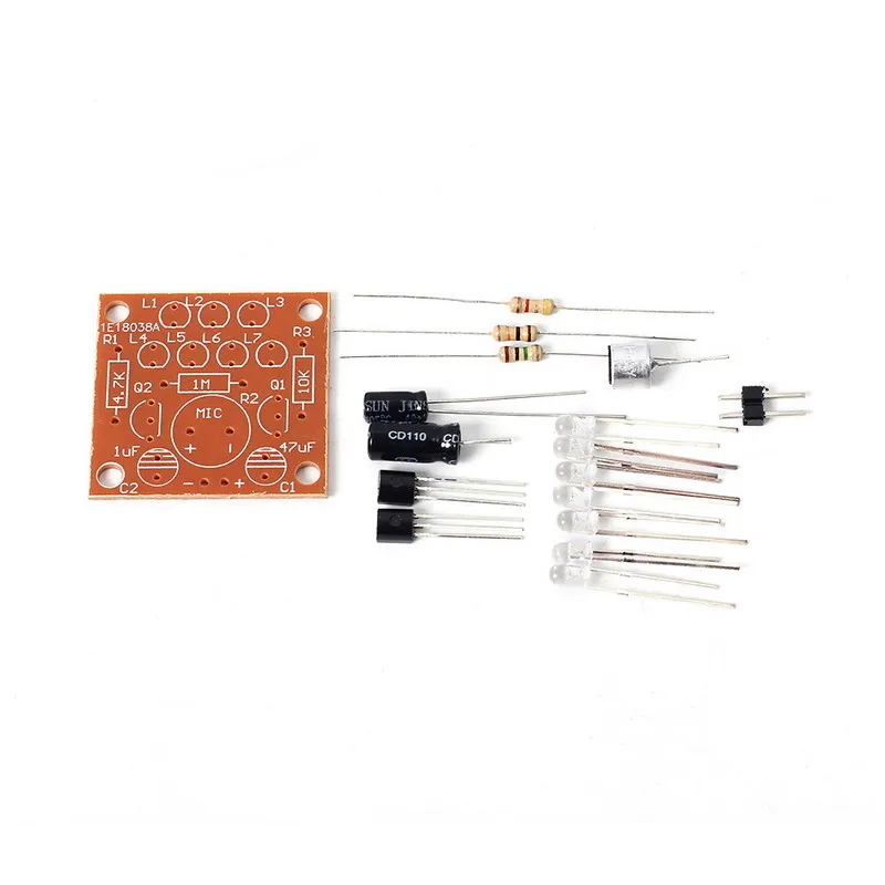 3 4.5V Sound Control Module DIY Kit Electronica LED Melody Modul Light