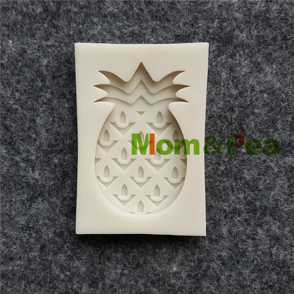 Mom&Pea MPB0064 Pineapple Shaped Silicone Mold Cake Decoration Fondant Cake 3D Mold Food Grade