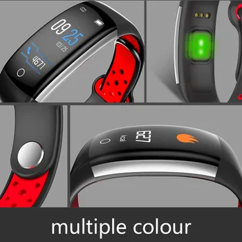 

Hot Sale Smart Bracelet Bluetooth Heart Rate Blood Pressure Sleeping Monitoring Watch