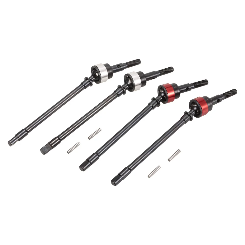 Front and Rear Axle Universal CVD Stainless Steel Drive Shaft Kit for 1