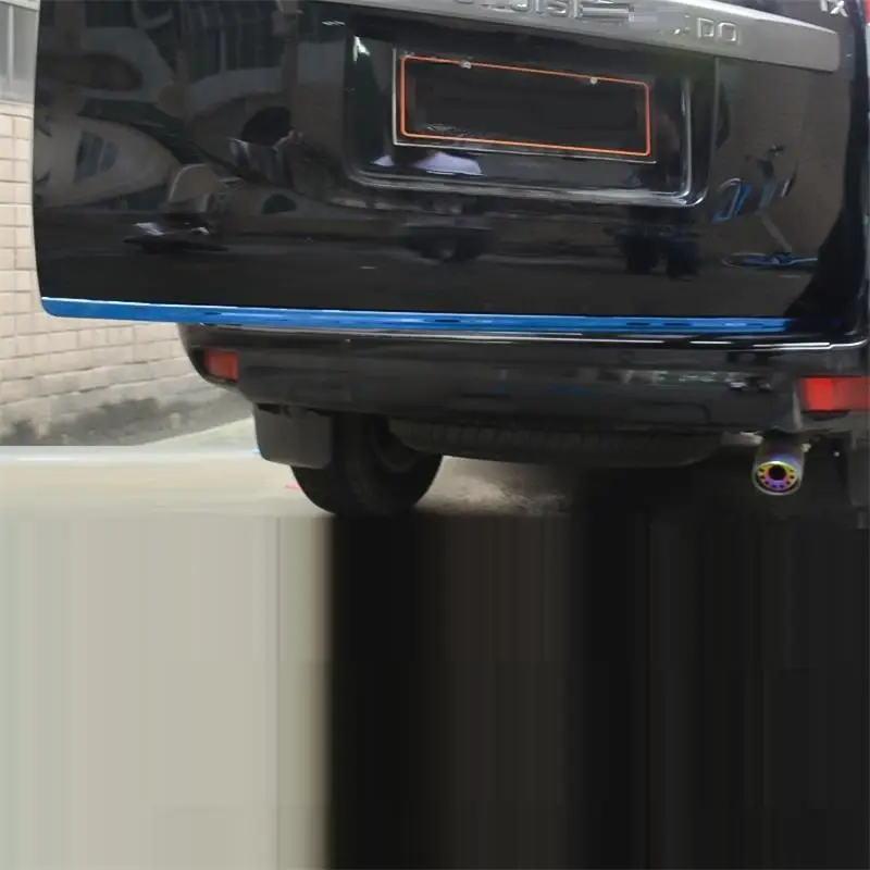 

Grille Trunk Automobile Auto Chromium Car Styling Accessories Sticker Strip 10 11 12 13 14 15 16 17 18 19 FOR Toyota Prado