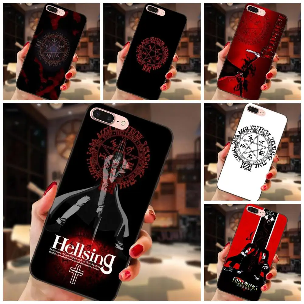 

Soft Mobile Case For Galaxy C5 C7 J1 J2 J3 J330 J5 J6 J7 J730 2017 Ace Core Duo Max Mini Plus Prime Pro Hellsing Logo Pentagram