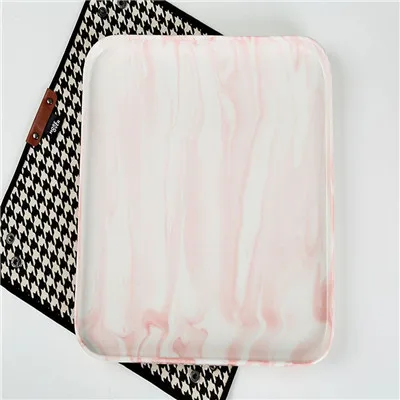 Скандинавское Мраморное керамическое мыло для ванной комнаты диспенсер для шампуня аксессуары для ванной комнаты держатель для мыла - Цвет: G
