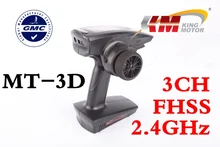 MT-3D 2.4GHz 3-Channel 3CH Digital Surface Radio R/C RC Car/Boat Transmitter TX