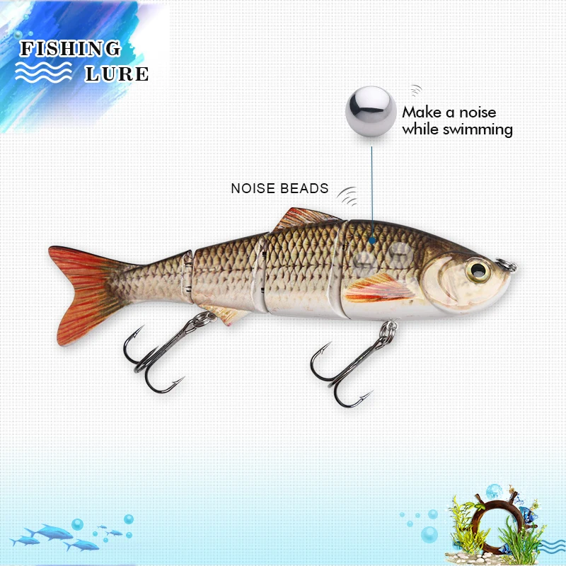 DONQL Fishing Lure 4 Segment Lifelike Fishing Hard Bait 21g 64g 84g Crankbaits Fishing Lures Wobblers Crankbait pesca Jig (3)