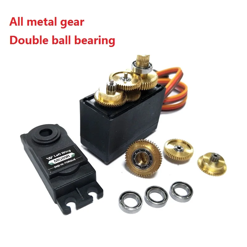

High Speed Digital Metal Gear Ball Bearing Torque 12kg Servo Motor For RC Car Robot Servos Arduino UNO RC model aircraft