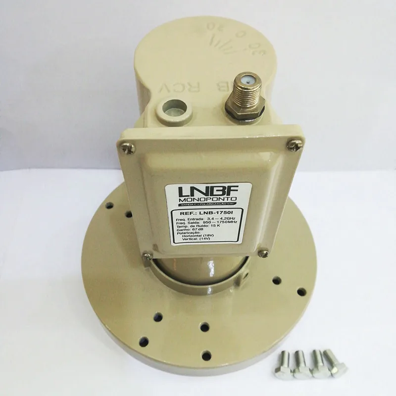 HD Digital C band Lnb Good quality High Gain for Weak Signal Area Input Frequency 3.4-4.2GHZ Relative Humidity 0%-95% | Электроника