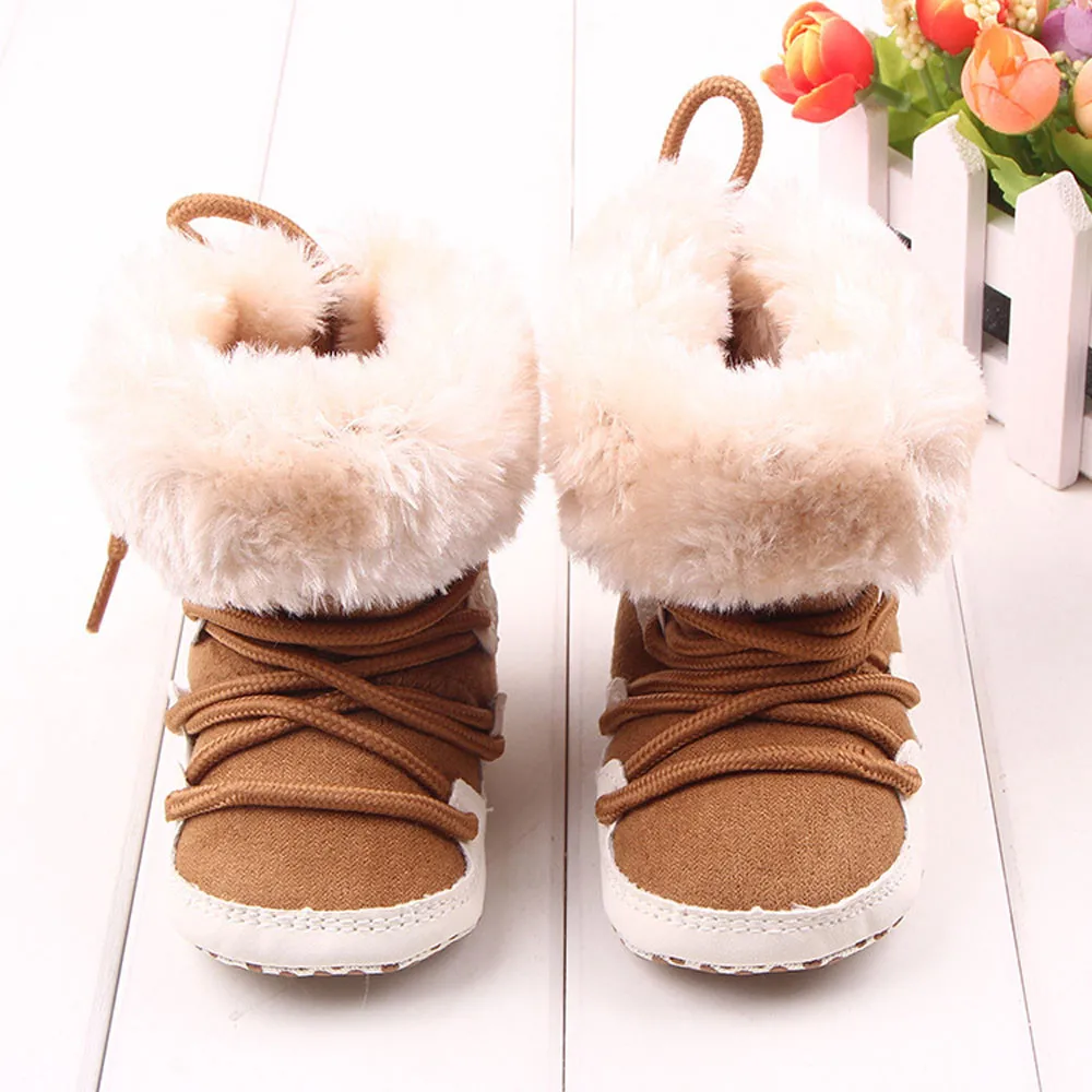 Classic Voberry Baby Girls Boys Winter Soft Sole Crib Warm Flats Boot Toddler Prewalker Shoes Classic Voberry Baby Girls Boys Winter Soft Sole Crib Warm Flats Boot Toddler Prewalker Shoes
