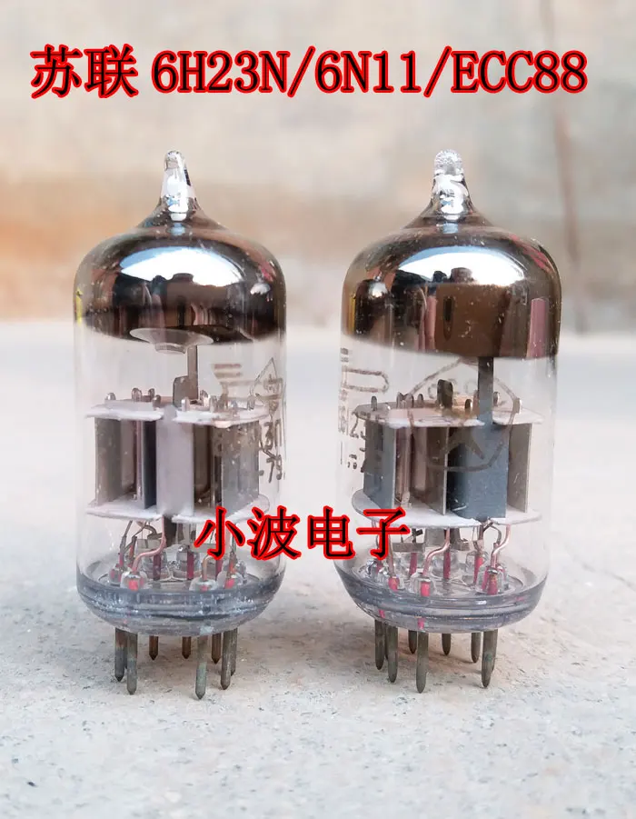 

Super toxic Soviets 6H23n electron tube substitution for 6N11 ECC88 6922 6DJ8 electron tube