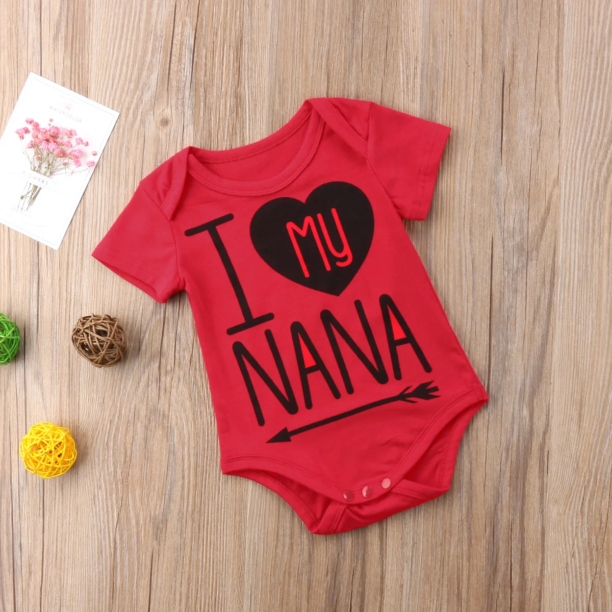 Хлопковые боди с короткими рукавами и надписью «NANA» для новорожденных мальчиков и девочек, летняя одежда для маленьких девочек и мальчиков, комбинезон