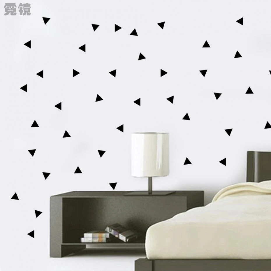 

5/8/12/17cm Black Remove Wall Sticker Vinyl Wall Art DIY Home Decor For Children Kids Living Room Bedroom XHH8108