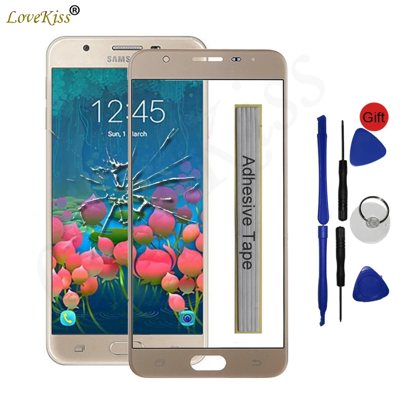 Передняя панель для Samsung Galaxy J5 Prime J5Prime On5 2016 G570F сенсорный экран сенсор ЖК дисплей