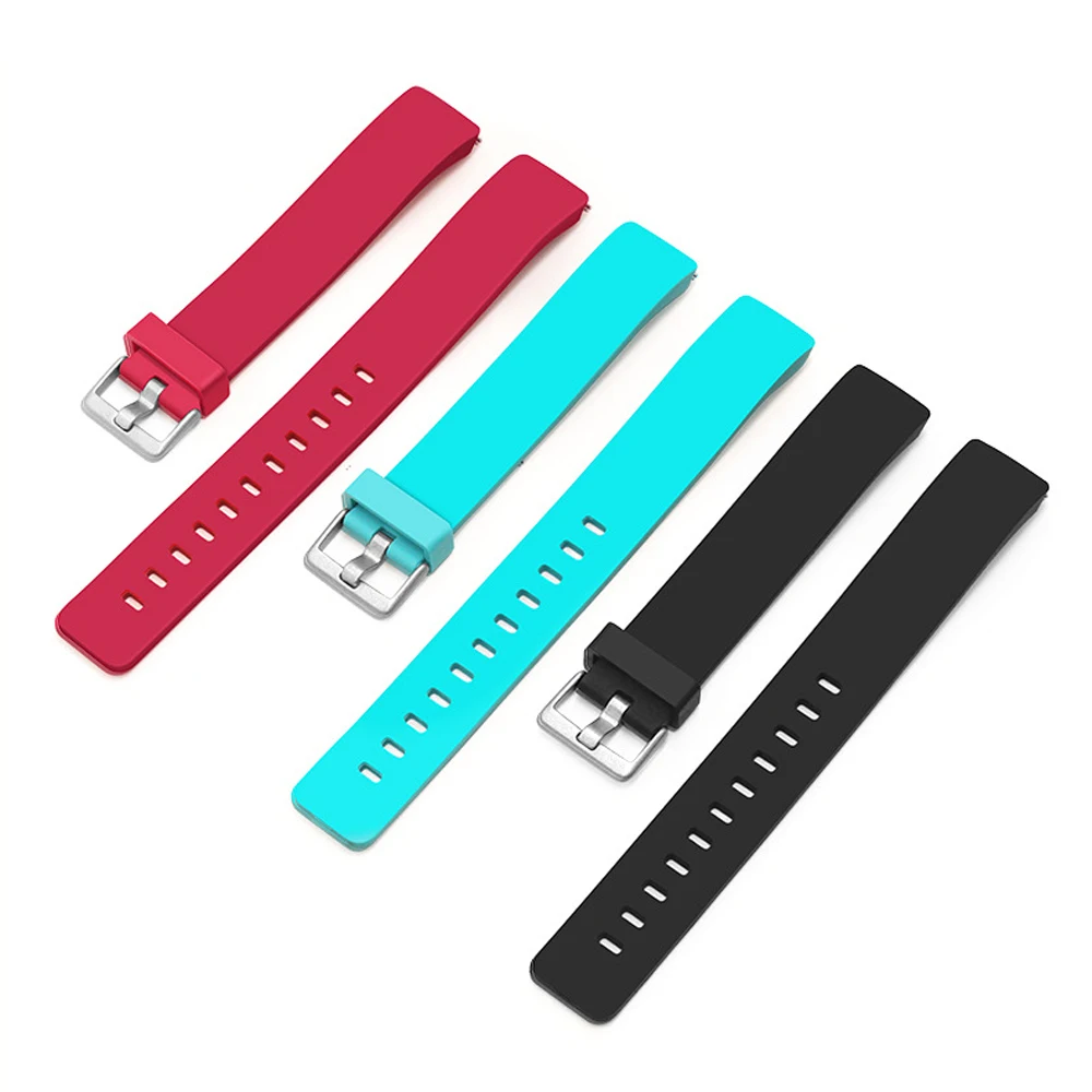 Модный классический силиконовый ремешок для часов спортивный браслет Fitbiti
