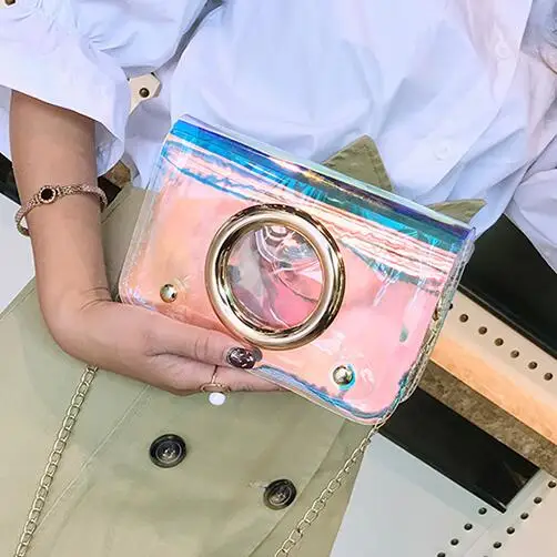 

Transparent handbags Women fashion Design Female PVC Bags Women's Crossbody Handbag lady Clear beach bags for girls