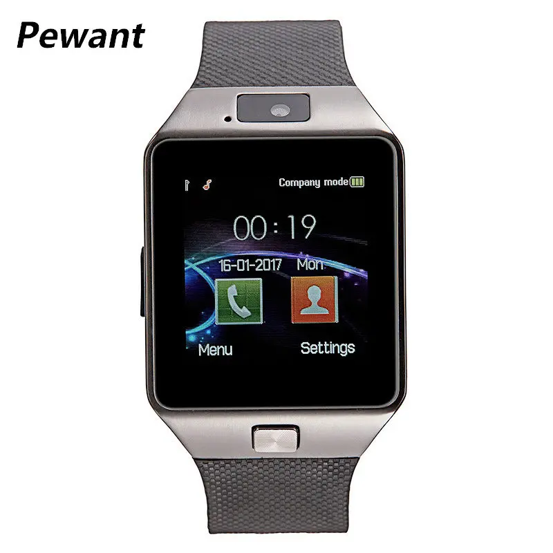 Factory Wholesale Original DZ09 Smart Watch With Camera Bluetooth WristWatch SIM Card For Android Smart Phone
