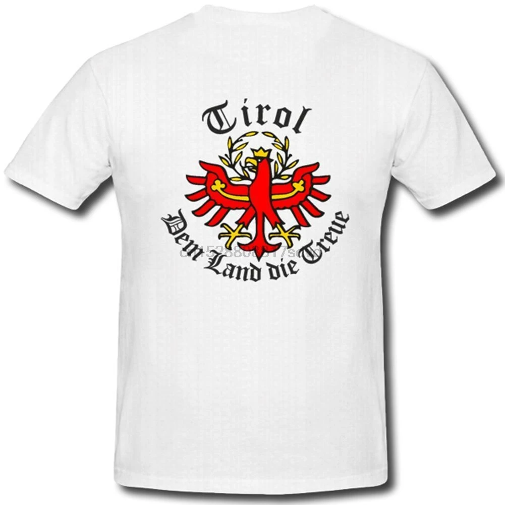 2019 New Cotton Tee Shirt Tirol South-Tirol Schwert Schild Helm Krieg South Italien - T Summer T-shirt |