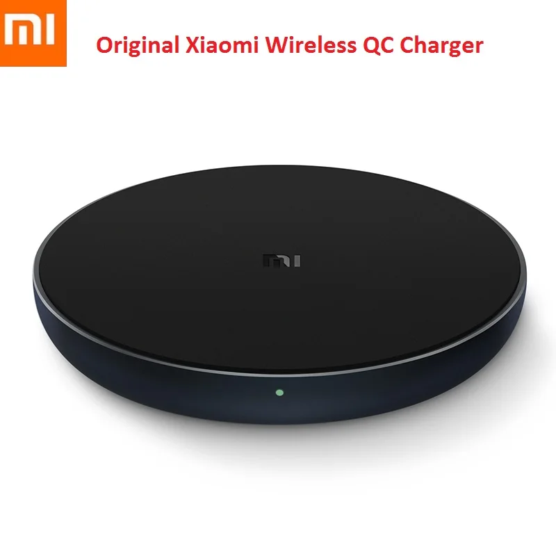 

Original Xiaomi Wireless Charger Qi Smart Quick Charge Fast Charger 7.5W for Mi MIX 2S iPhone X XR XS 8 plus 10W For Sumsung S9