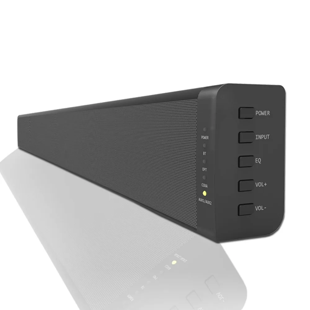 60W 2.0ch TV Soundbar Loudspeakers Column Subwoofer Stereo Audio Home Theater System Speakers For The Computer Soundbar TV