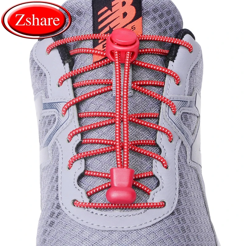 

1 Pair Elastic Shoelaces Luxurious Stretching Lock Shoe laces Convenient Men And Women Shoes Accessories No Tie shoelace