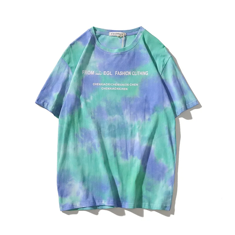 ABOORUN мужские летние футболки в стиле хип-хоп с буквенным принтом, модные футболки с коротким рукавом R616 - Цвет: pic