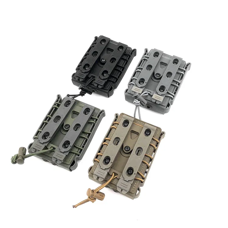 

Outdoor tactical equipment 5.56 mm / 7.62 mm large set of scorpion cartridge type cartridge box soft shell parts box