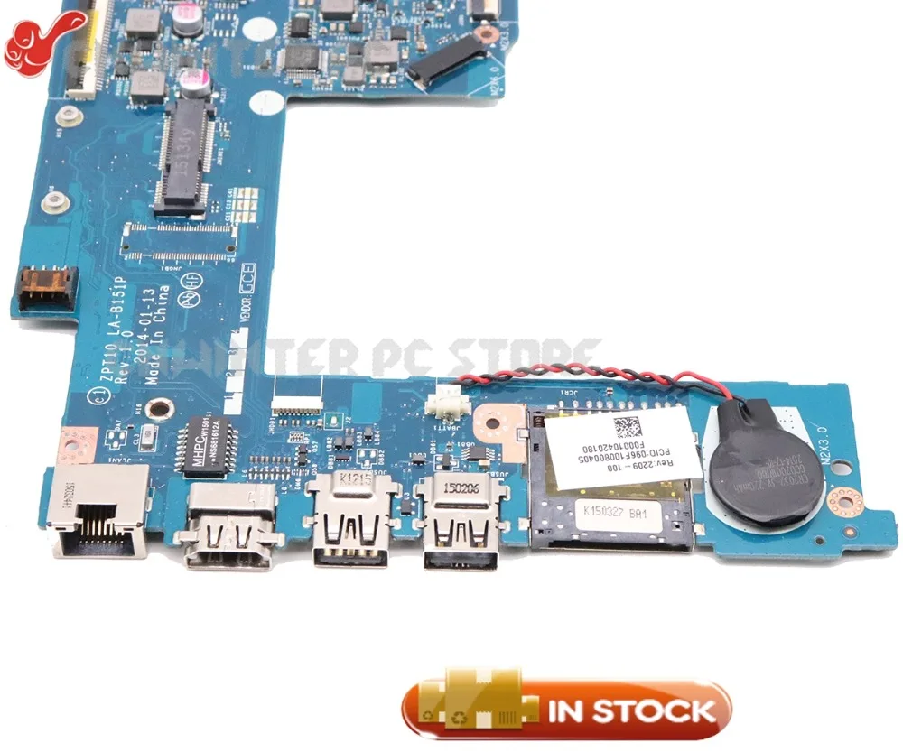 NOKOTION ZPT10 LA B151P 789088 501 001 для ноутбука HP 11 N 11T X360 материнская плата DDR3 с встроенным
