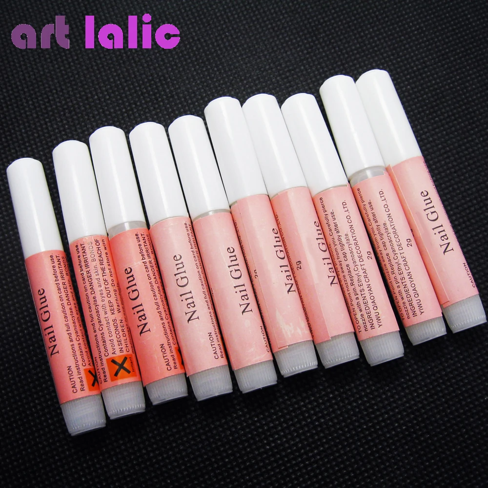 Nail Glue 10 x 2g Nail art Faluse Nail Tips Professional Acrylic Beauty