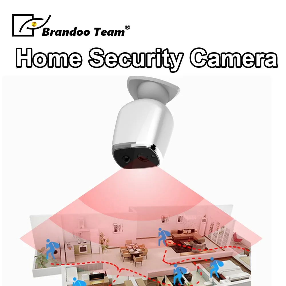 

Brandoo Video Intercom WI-FI Video Door Phone Wireless WIFI Doorbell For Apartments IR Alarm Home Security Camera Free shipping