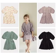 Girl Dress 2019 Spring and Summer New Ins Hot Cbc Same Serie