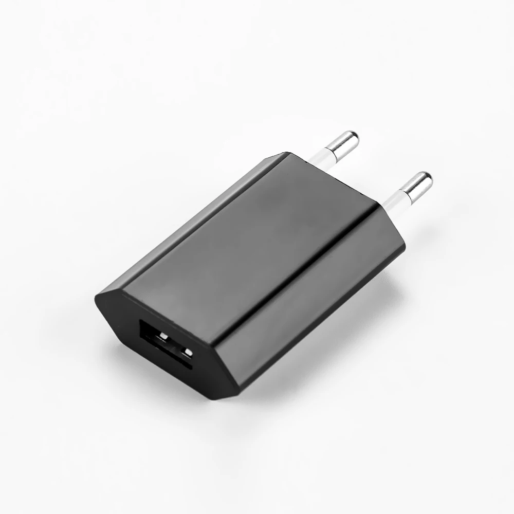 Портативный адаптер питания для путешествий с вилкой ЕС/США USB AC настенное
