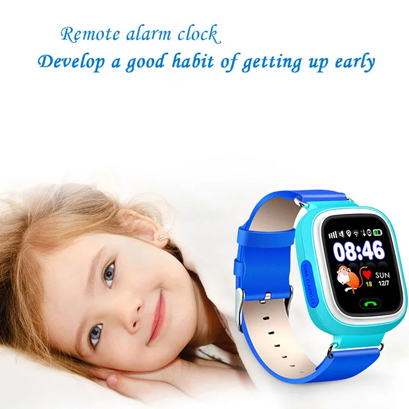 

Q90 GPS Child Smart Watch Phone Position Children Watch Color Touch Screen WIFI SOS alarm Smart Kids sport Watch ios/android