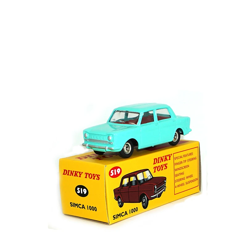 1:43 DeAgostini литья под давлением модель 519 SIMCA 1000 62 DINKY коллекция игрушек