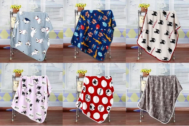 4040CM Catoon Animal Printed Baby Kids Fleece Blanket Throws On Interesting Kids Blankets And Throws 4040CM Catoon Animal Printed Baby Kids Fleece Blanket Throws On Interesting Kids Blankets And Throws