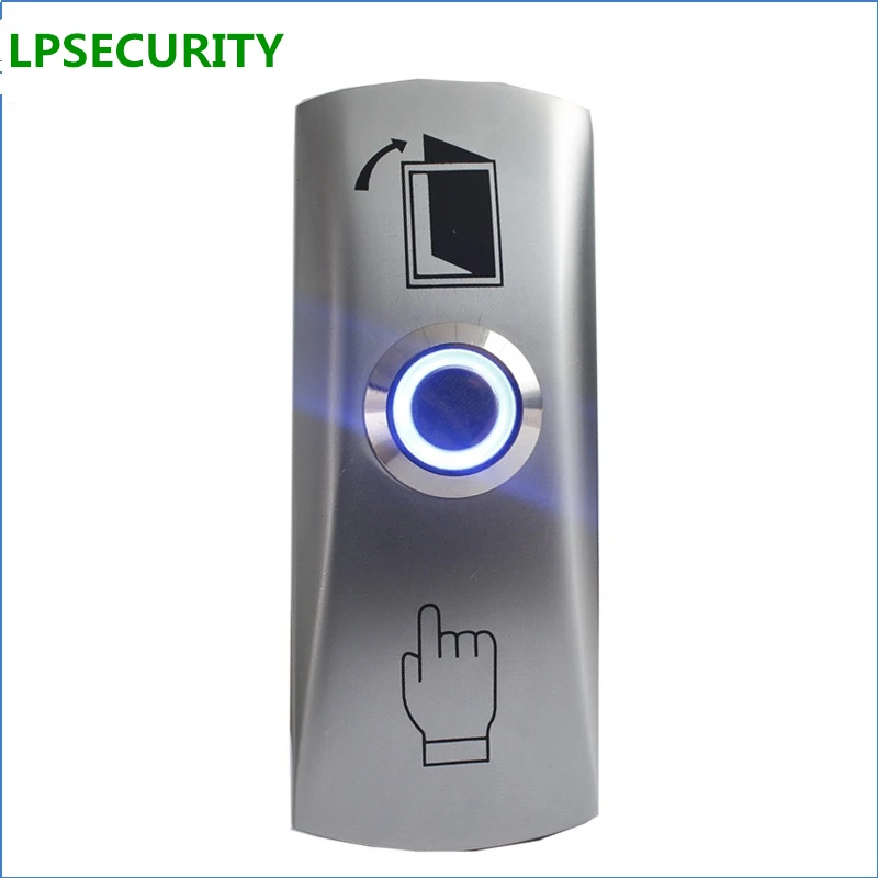 LPSECURITY NO COM светодиодный светильник кнопка "Exit" переключатель для система контроля допуска к двери дверной кнопочный переключатель