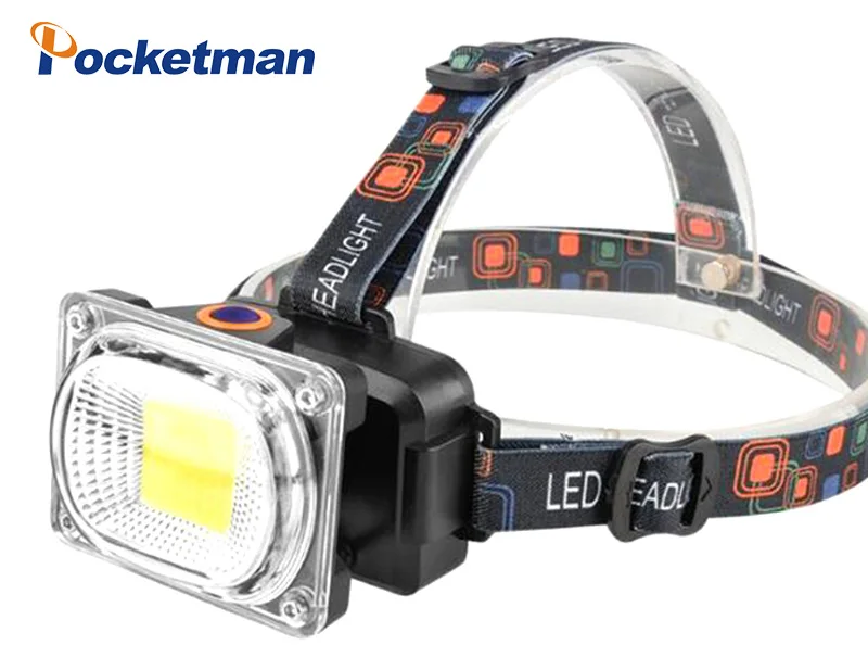 

Portable COB LED Headlamp USB Rechargeable Outdoor camping headlights Work Maintenance Searchlight lantern flashlight SOS