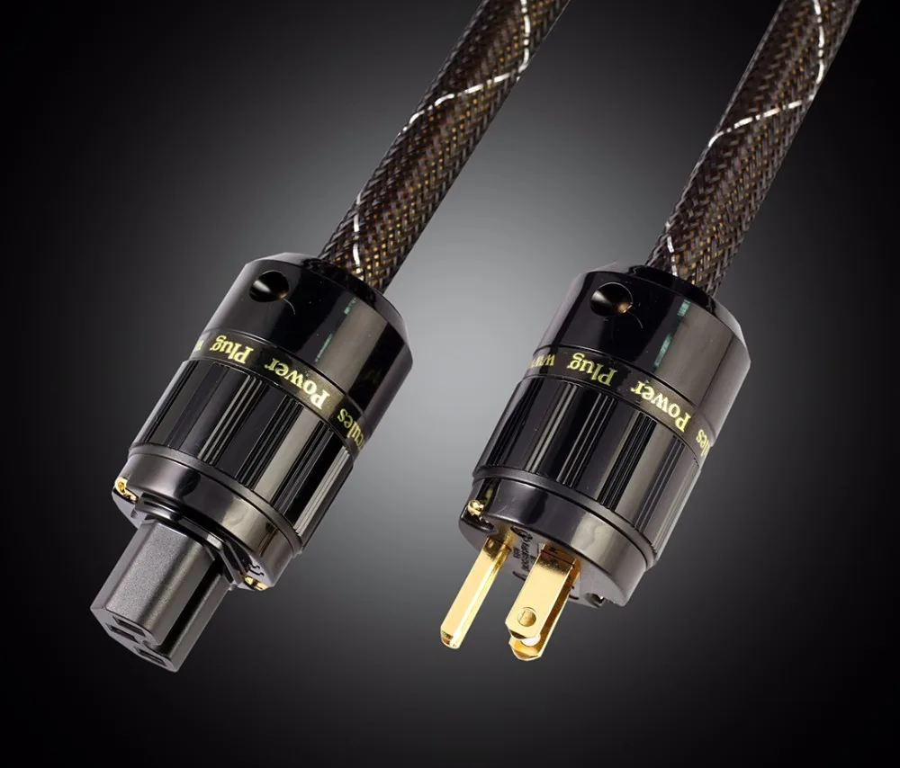 MPS M 6AC HiFi AC кабель питания 99.9997% OCC провод Позолоченный разъем Вилки для усиления