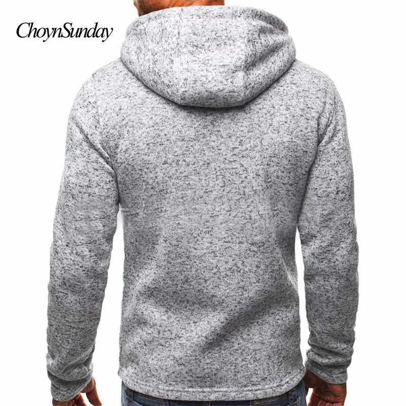 Бренд ChoynSunday мужские толстовки на молнии с капюшоном Dos Homens de Inverno Com Capuz Masculino Moletom