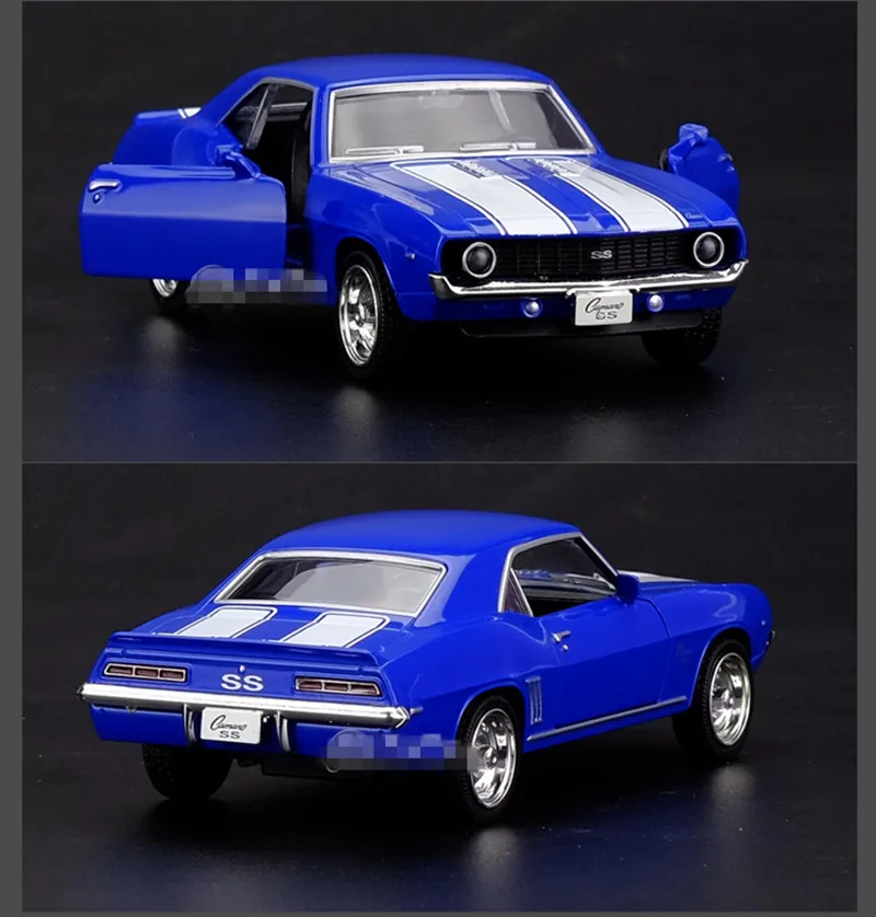 1:36 сплав модели автомобилей, высокая имитация Camaro игрушки СуперКары, металл, полученный литьем под давление, игрушка с инерционным механизмом транспортных средств