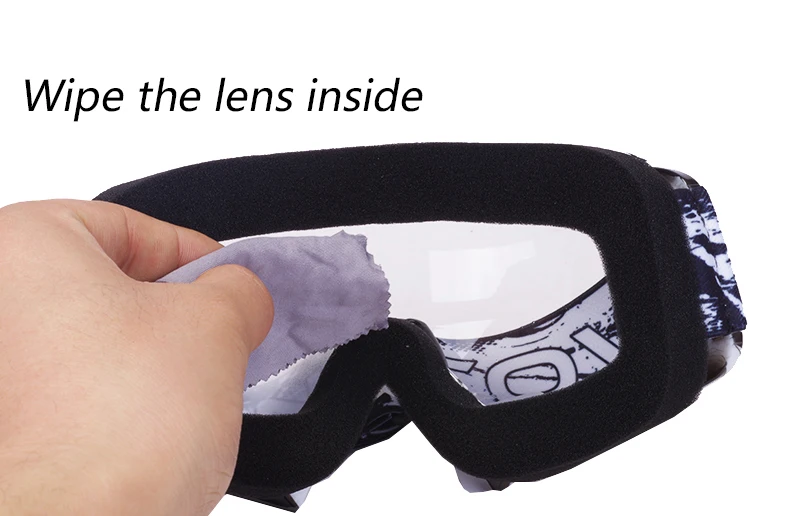 Высокотехнологичный сухой анти-туман ткань для сноуборда лыжные очки можно использовать до 600 раз Анти-туман ткань велосипедные солнцезащитные очки