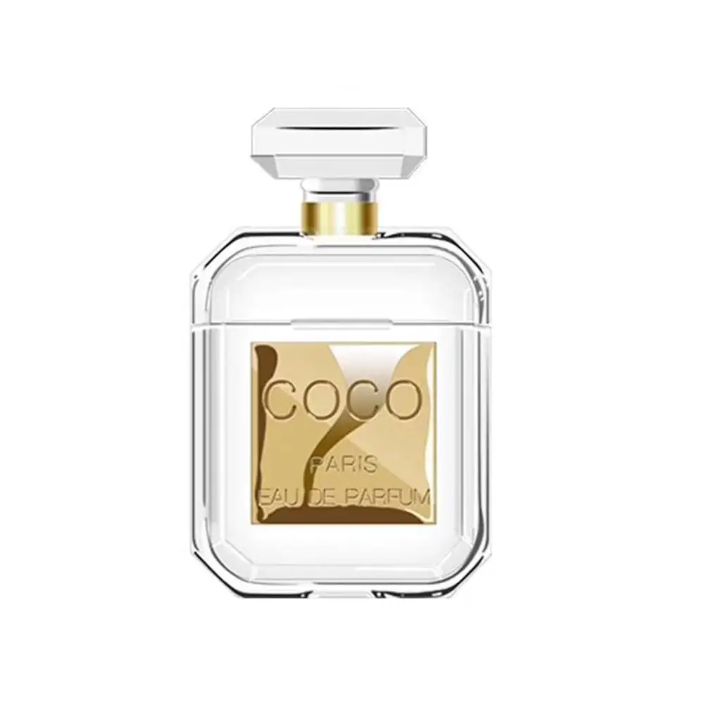 

Perfume Bottle Case Wireless Bluetooth Headset Pack Anti-fall Bag Protective Cover Earphone Case Charging Box For AirPods Hot